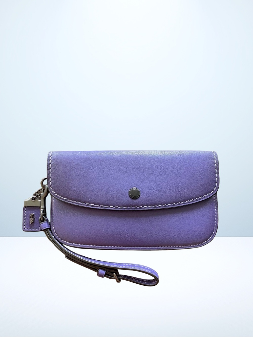 Coach 1941 Purple Clutch Wristlet